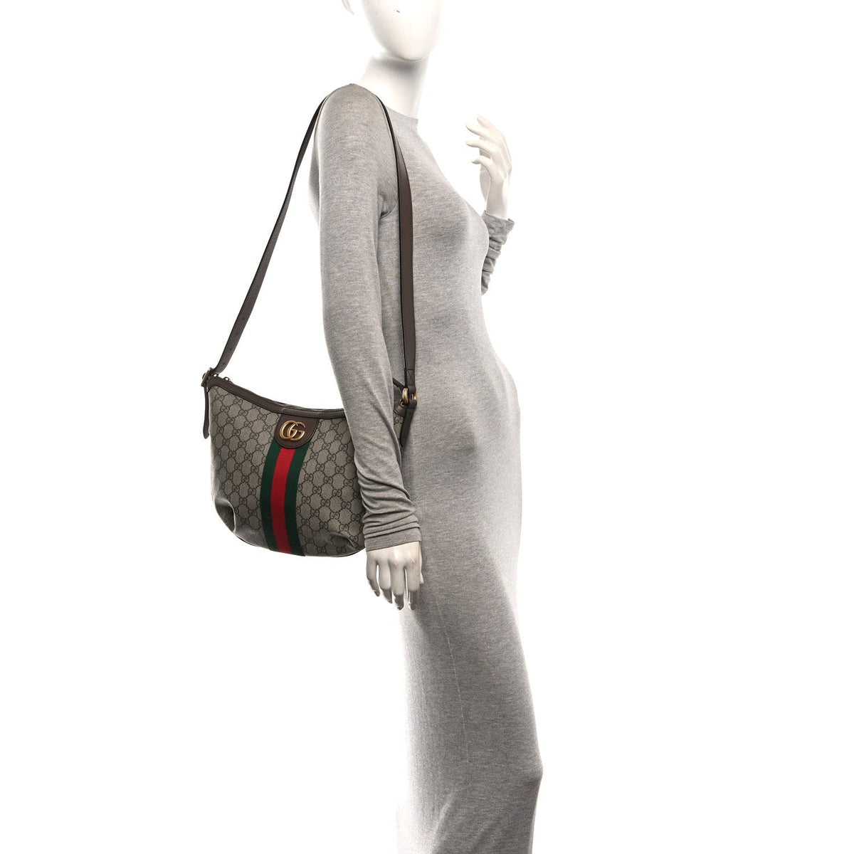 Small Hobo Bag - Brown