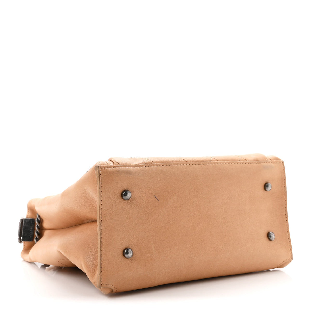 Medium Calfskin Backpack - Beige