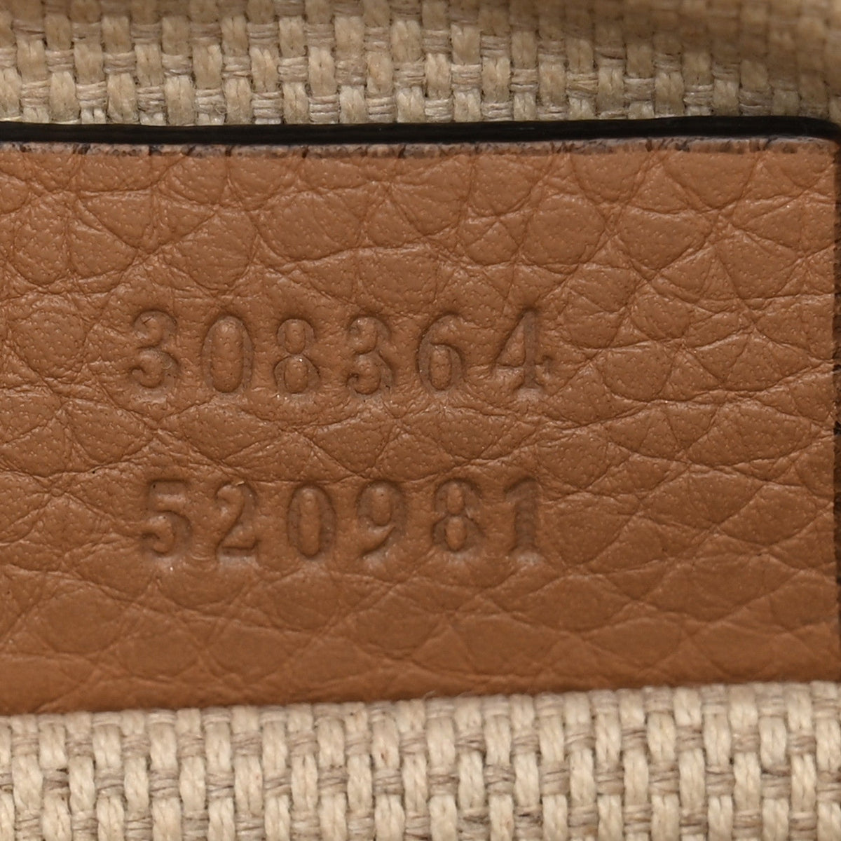 Small Calfskin Handbag - Beige
