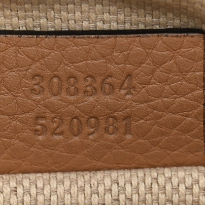 Small Calfskin Handbag - Beige
