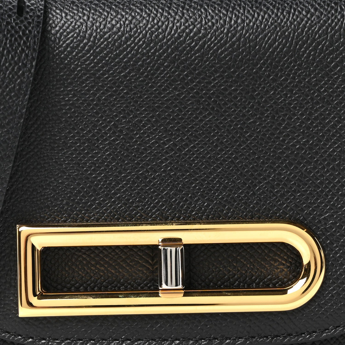 Calfskin Crossbody Bag - Black