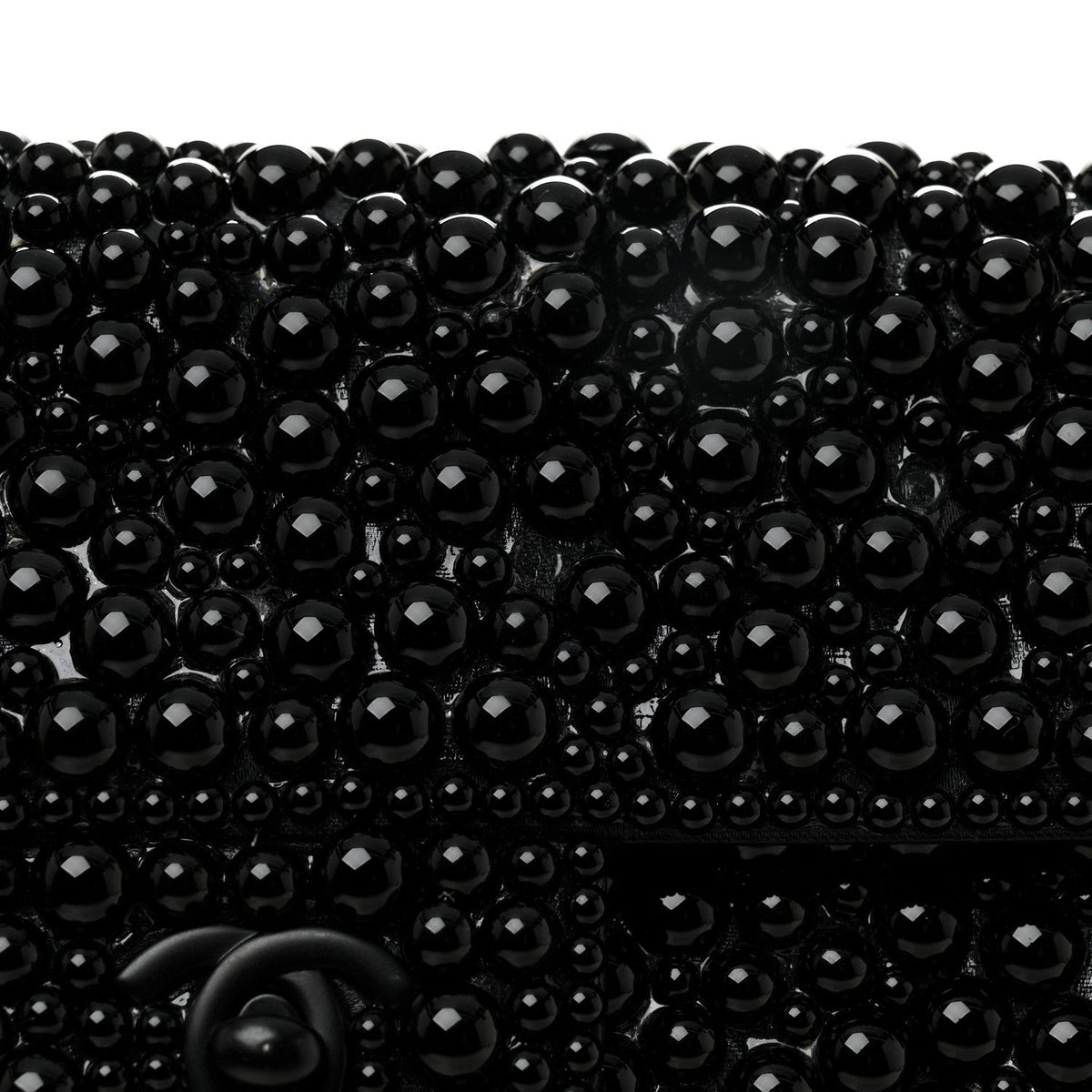 Flap Shoulder Bag - Black