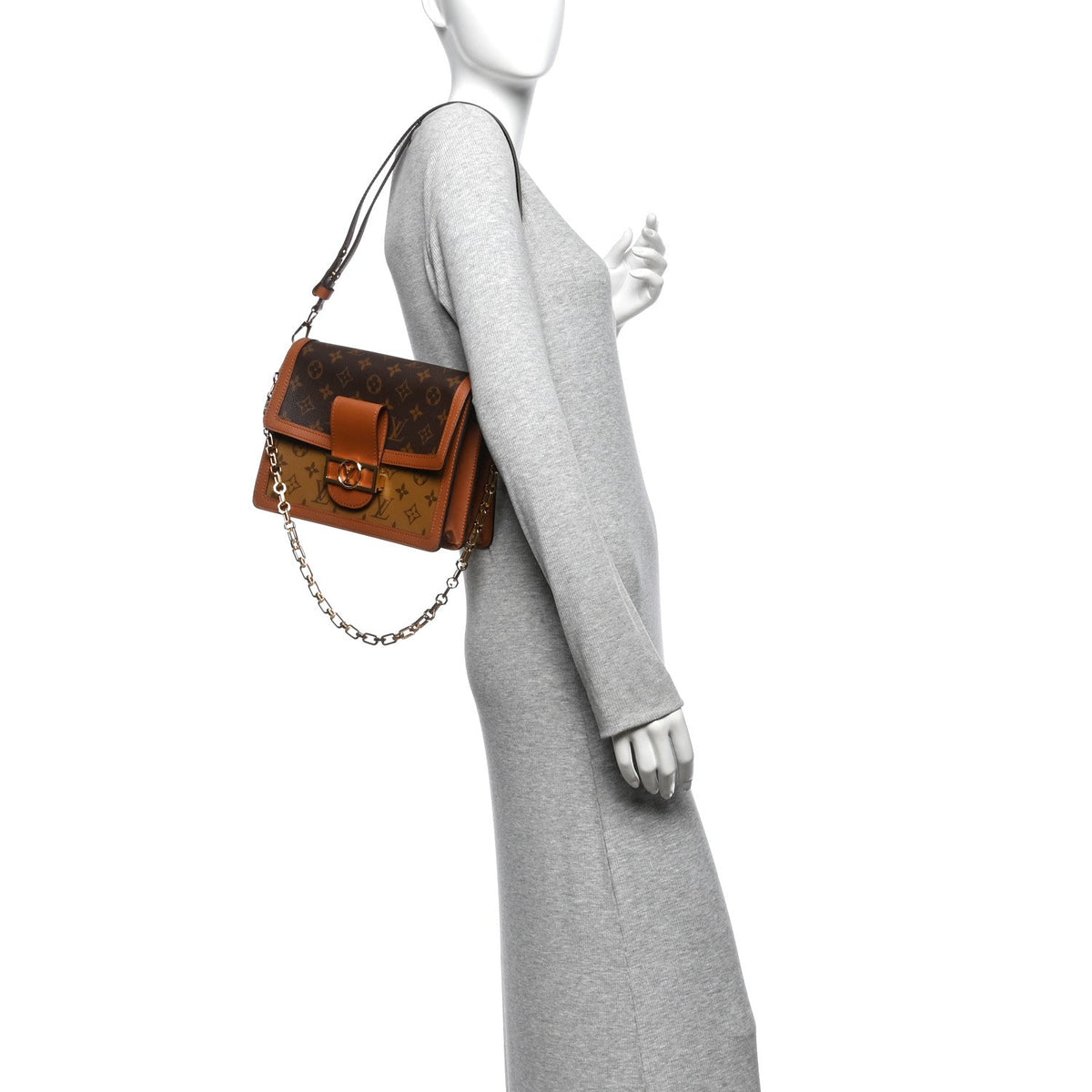 Reverse Monogram Dauphine Mm Handbag