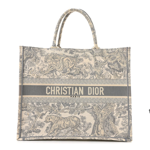 Large Canvas Tote Bag - Red