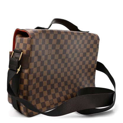 Damier Ebene Broadway Messenger Bag Handbag