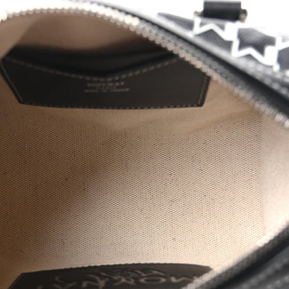 Calfskin Canvas Handbag - Black