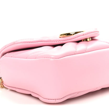 Mini Lambskin Shoulder Bag - Pink