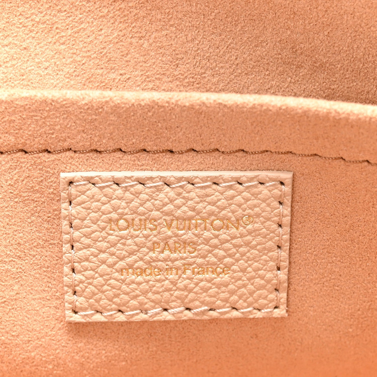 Empreinte Bi-Color Alma Bb Hazelnut Handbag