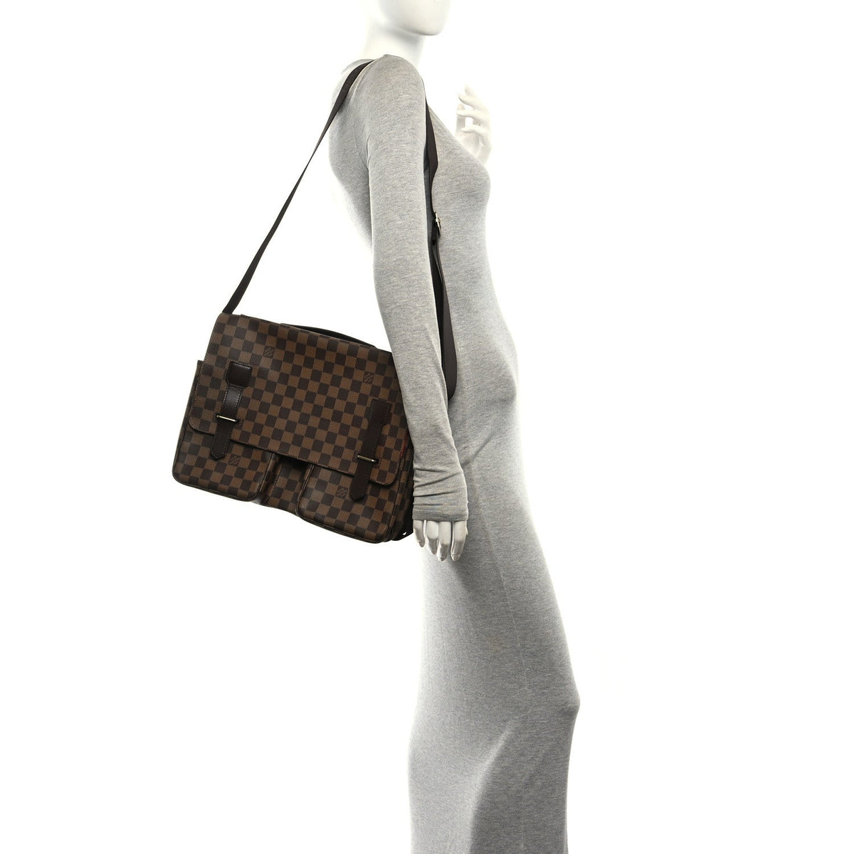 Damier Ebene Broadway Messenger Bag Handbag