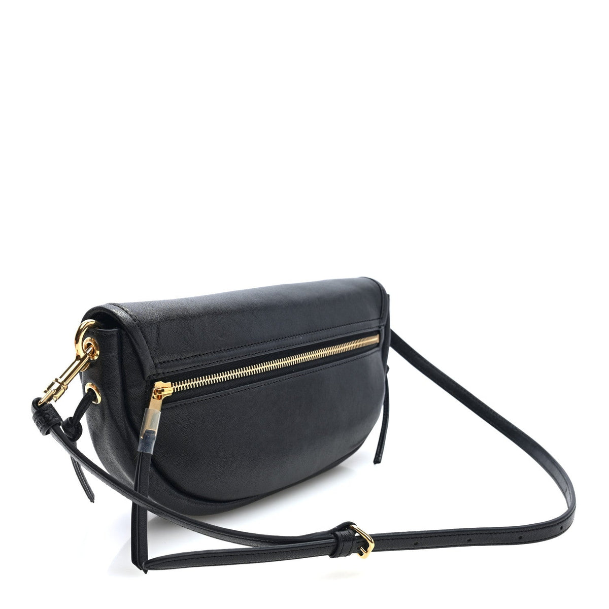 Lambskin Handbag - Black