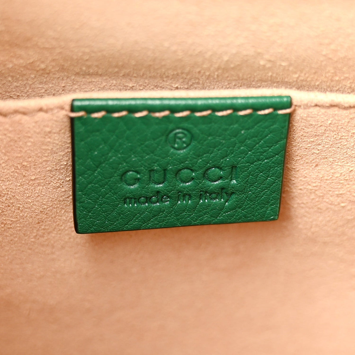 Small Calfskin Tote Bag - Green