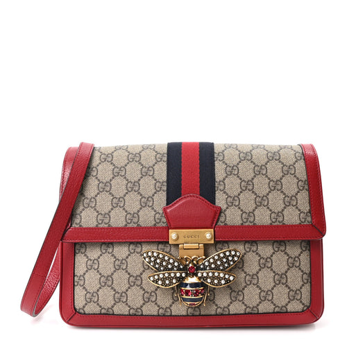 Medium Shoulder Bag - Red