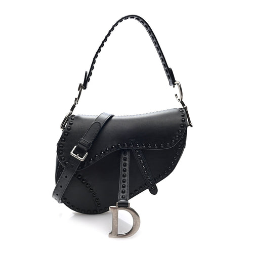 Calfskin Handbag - Black