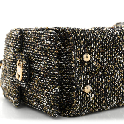 Mini Quilted Handbag - Black