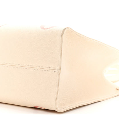 Empreinte Monogram Giant Onthego Mm Crem Handbag