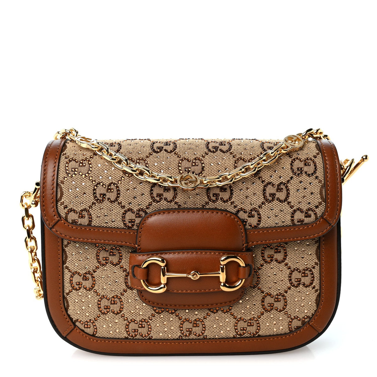 Mini Calfskin Canvas Shoulder Bag