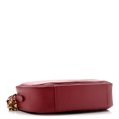 Calfskin Crossbody Bag - Red