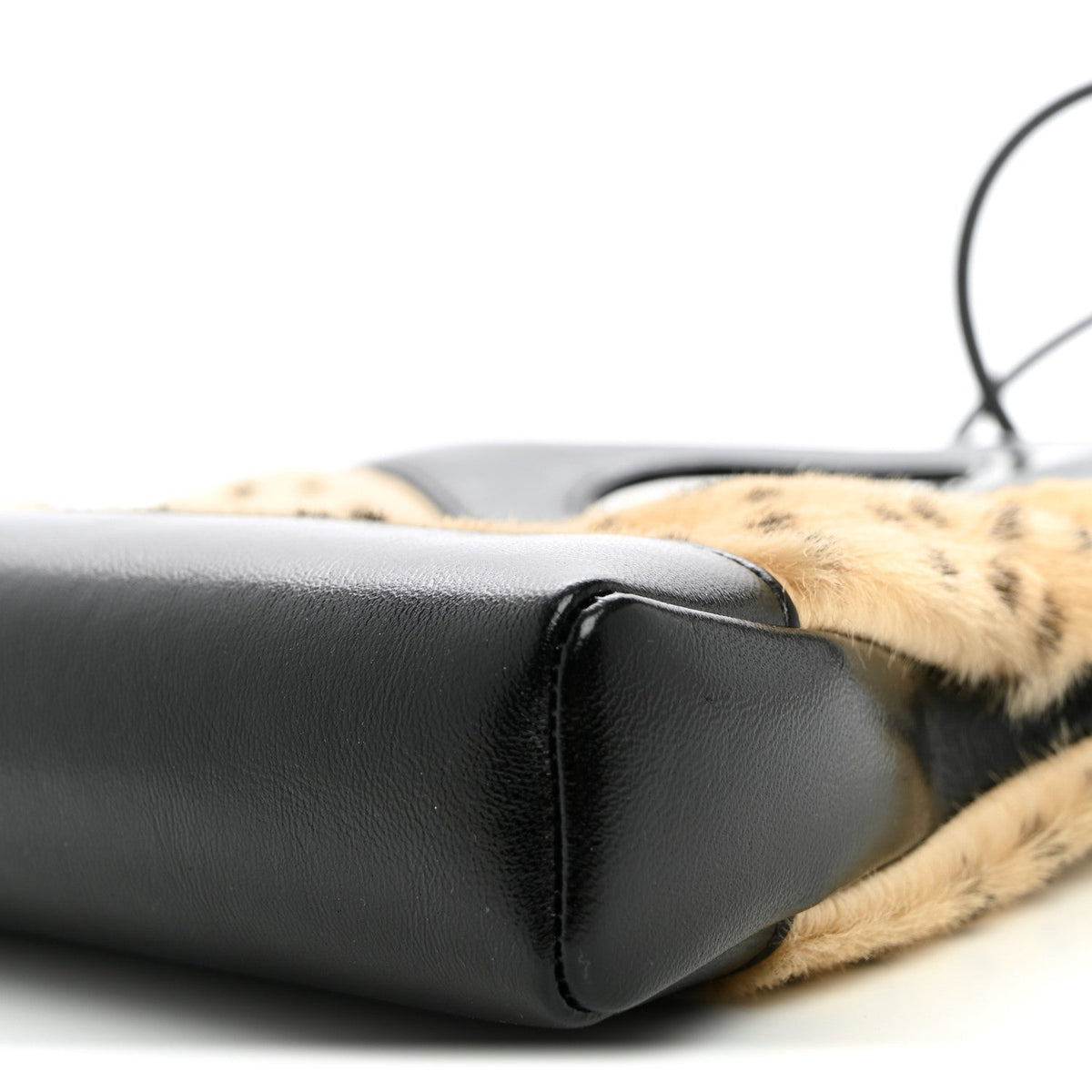 Mini Lambskin Handbag - Beige