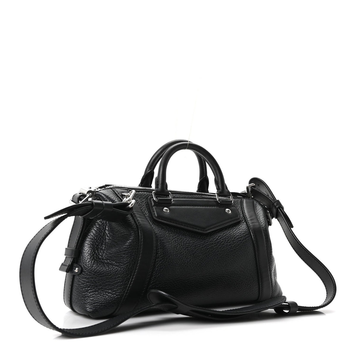 Lambskin Handbag - Black