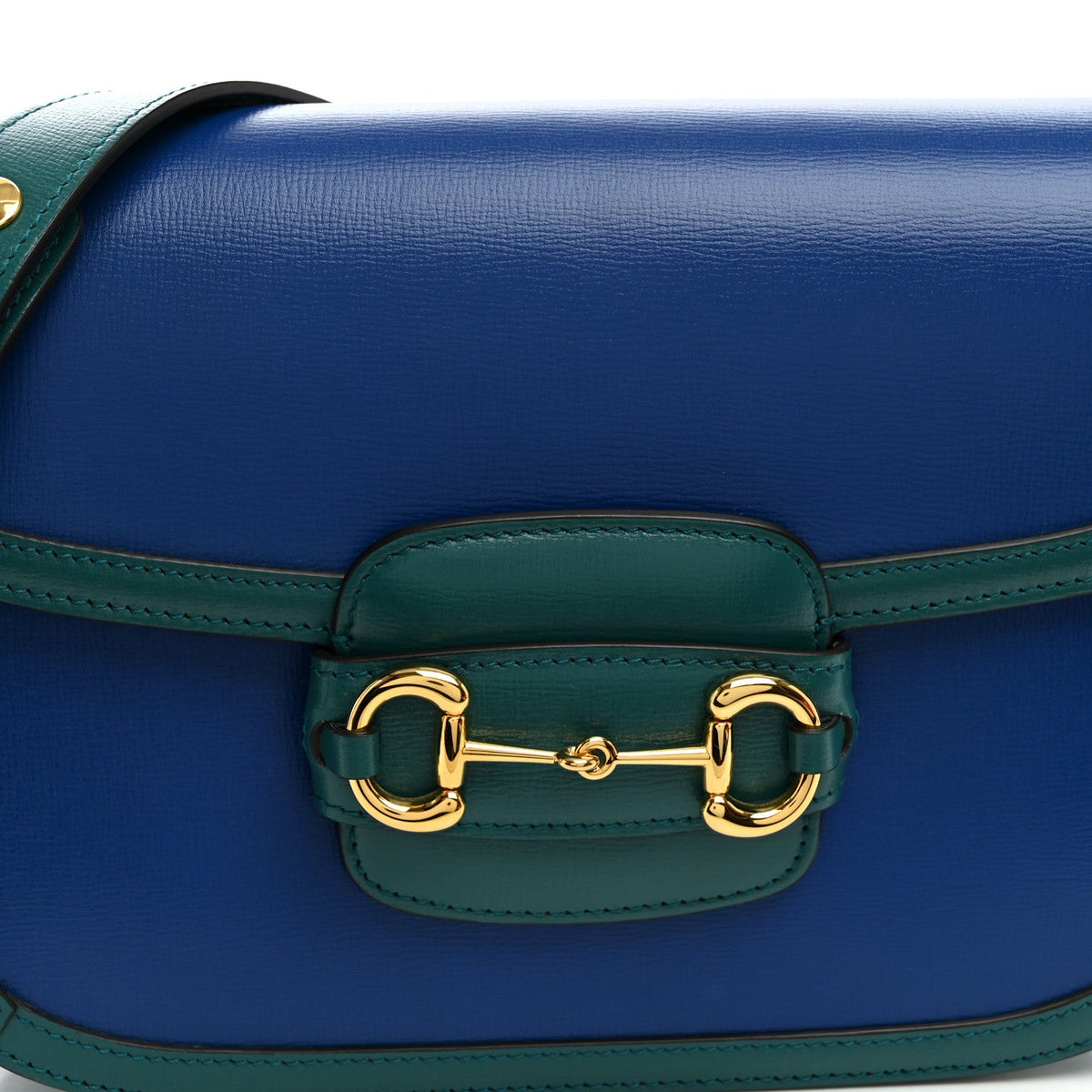Calfskin Shoulder Bag - Blue