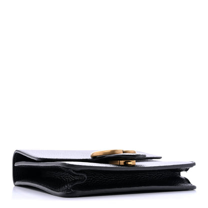 Small Calfskin Handbag - Black