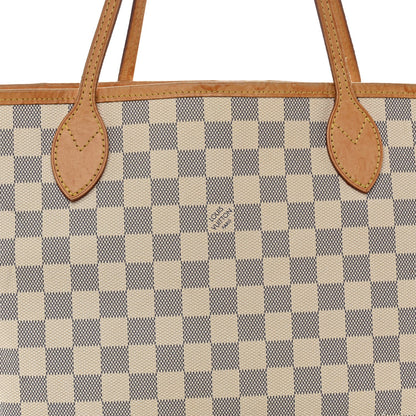 Damier Azur Neo Neverfull Mm Handbag