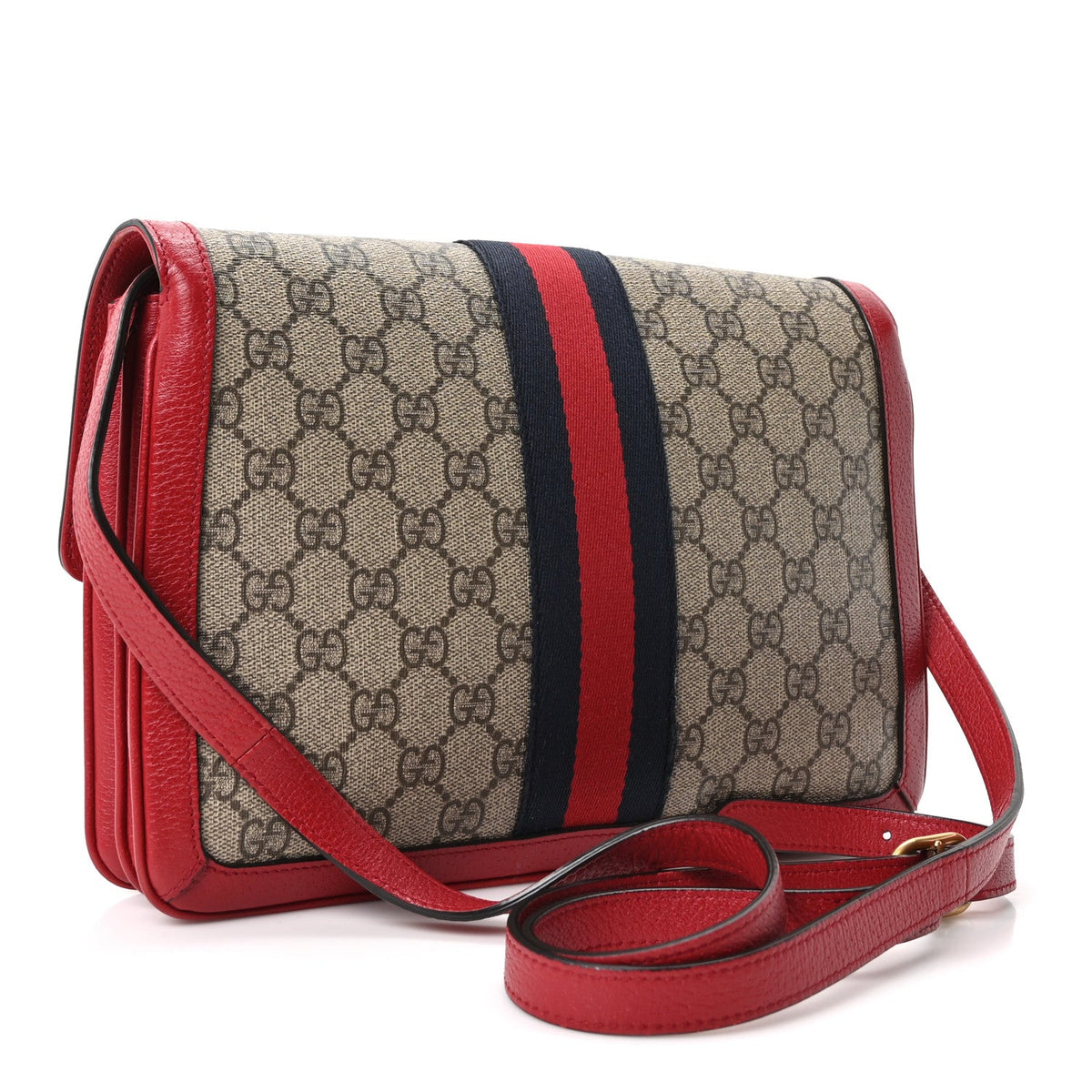 Medium Shoulder Bag - Red