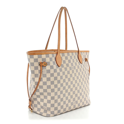 Damier Azur Neo Neverfull Mm Handbag