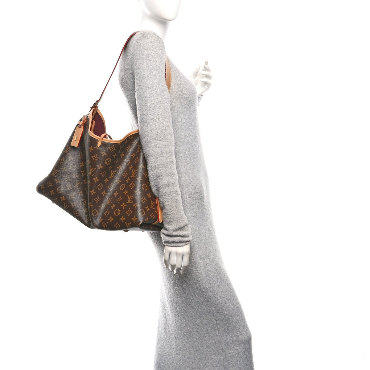 Monogram Carryall Mm Handbag