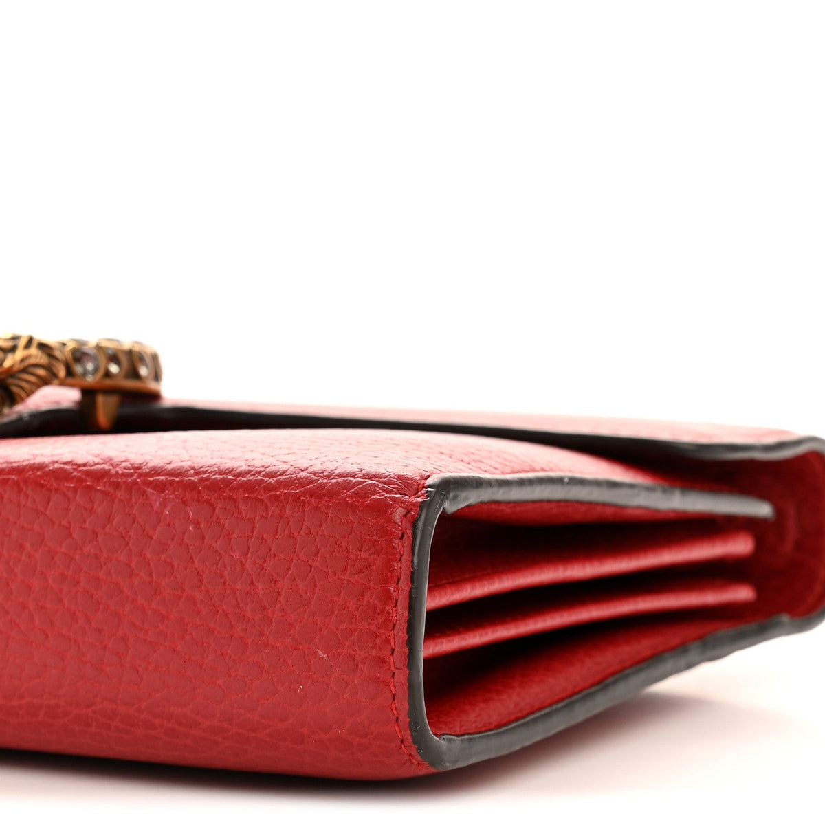 Mini Calfskin Wallet Bag - Red