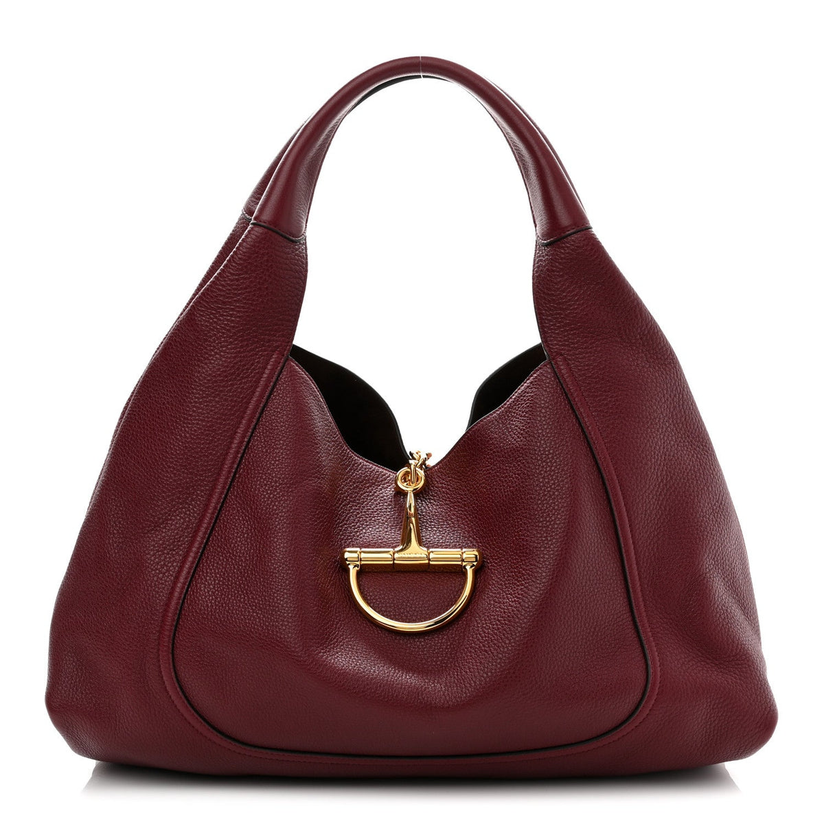 Maxi Calfskin Shoulder Bag - Red