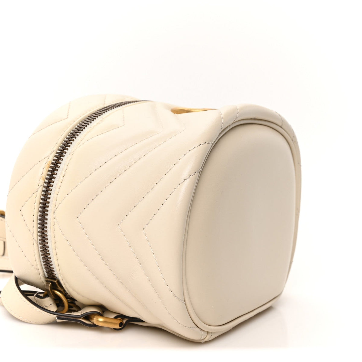 Mini Calfskin Backpack - White