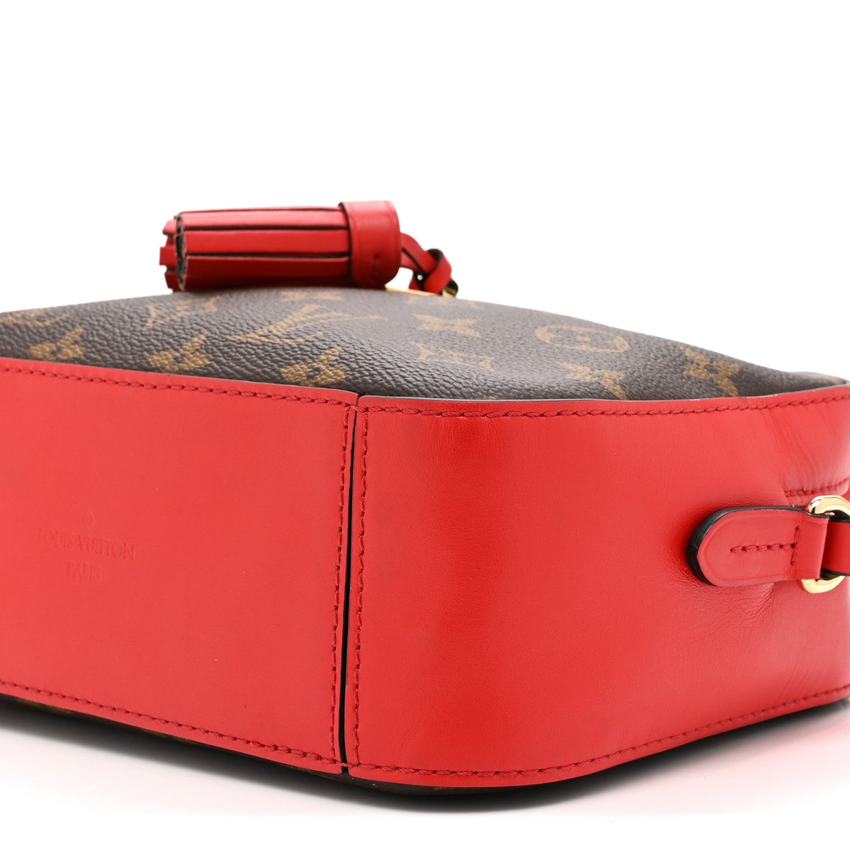Monogram Saintonge Coquelicot Handbag