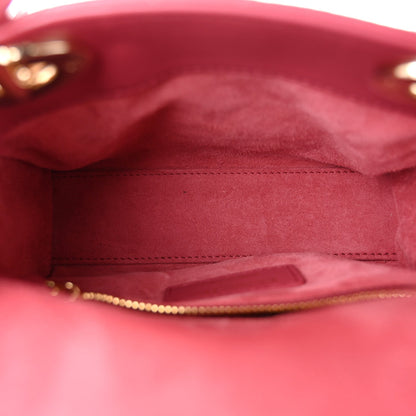 Mini Lambskin Handbag - Pink