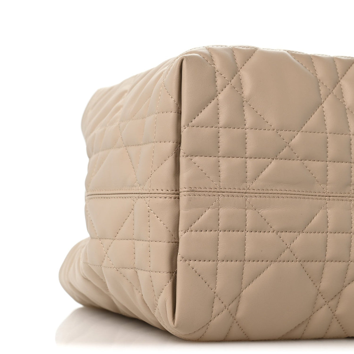 Medium Calfskin Handbag - Beige