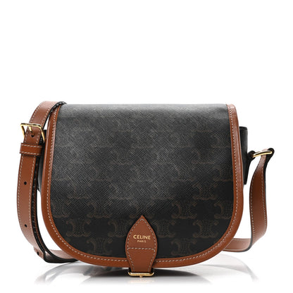 Medium Canvas Handbag - Tan
