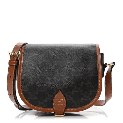 Medium Canvas Handbag - Tan