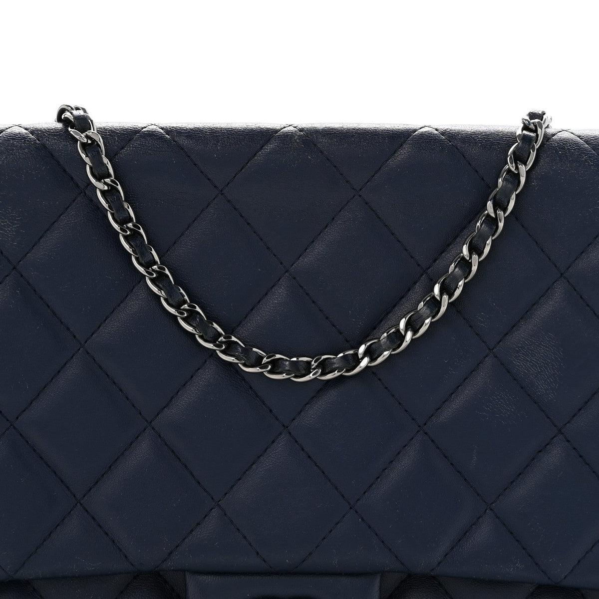 Quilted Lambskin Clutch Bag