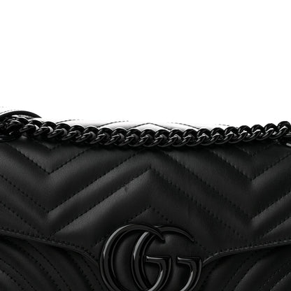 Small Calfskin Shoulder Bag - Black
