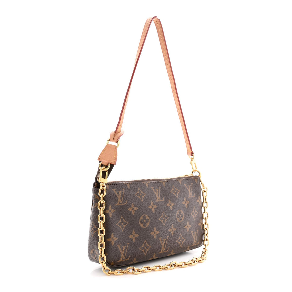 Monogram Chain Pochette Accessories Handbag