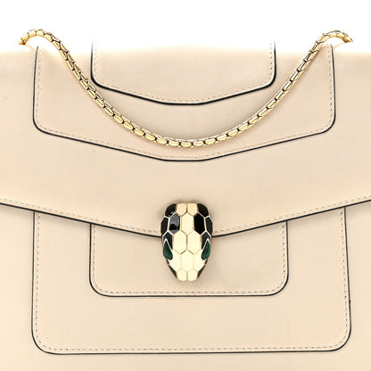 Calfskin Crossbody Bag - White