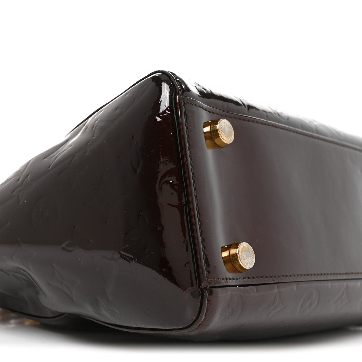 Vernis Brea Gm Amarante Handbag