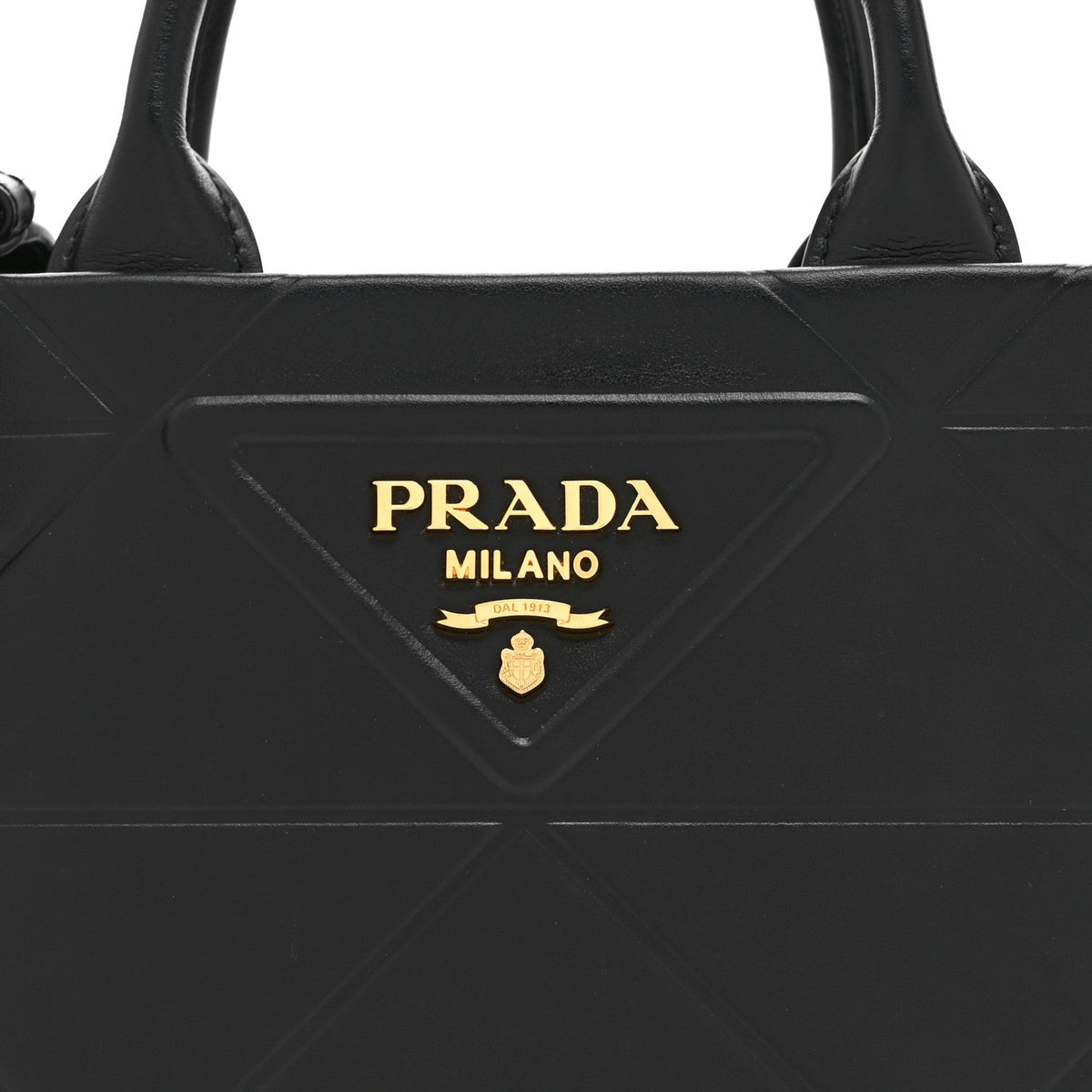 Mini Calfskin Tote Bag - Black