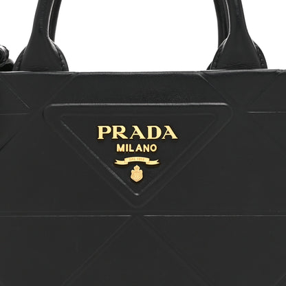 Mini Calfskin Tote Bag - Black