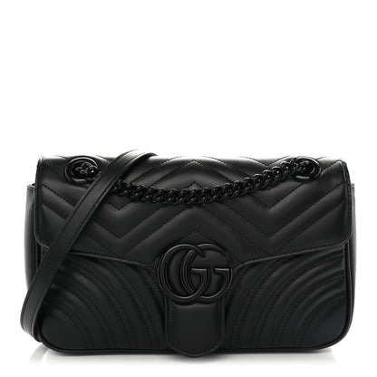 Small Calfskin Shoulder Bag - Black