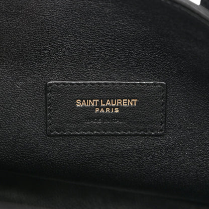 Mini Calfskin Tote Bag - Black