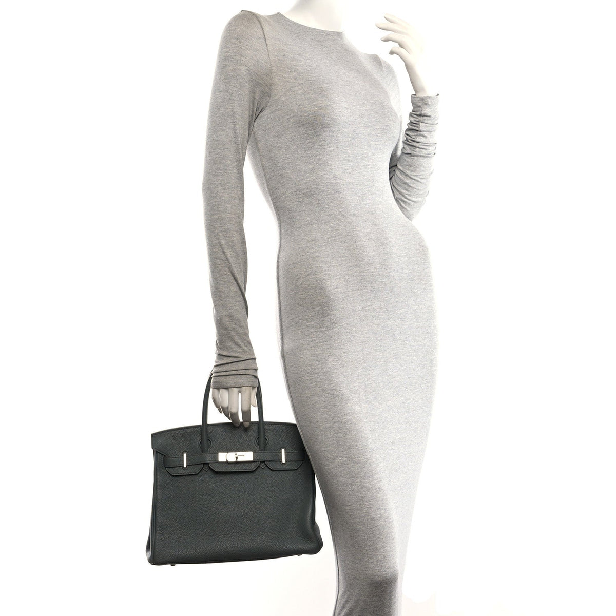 Togo Birkin 30 Vert Amande Handbag