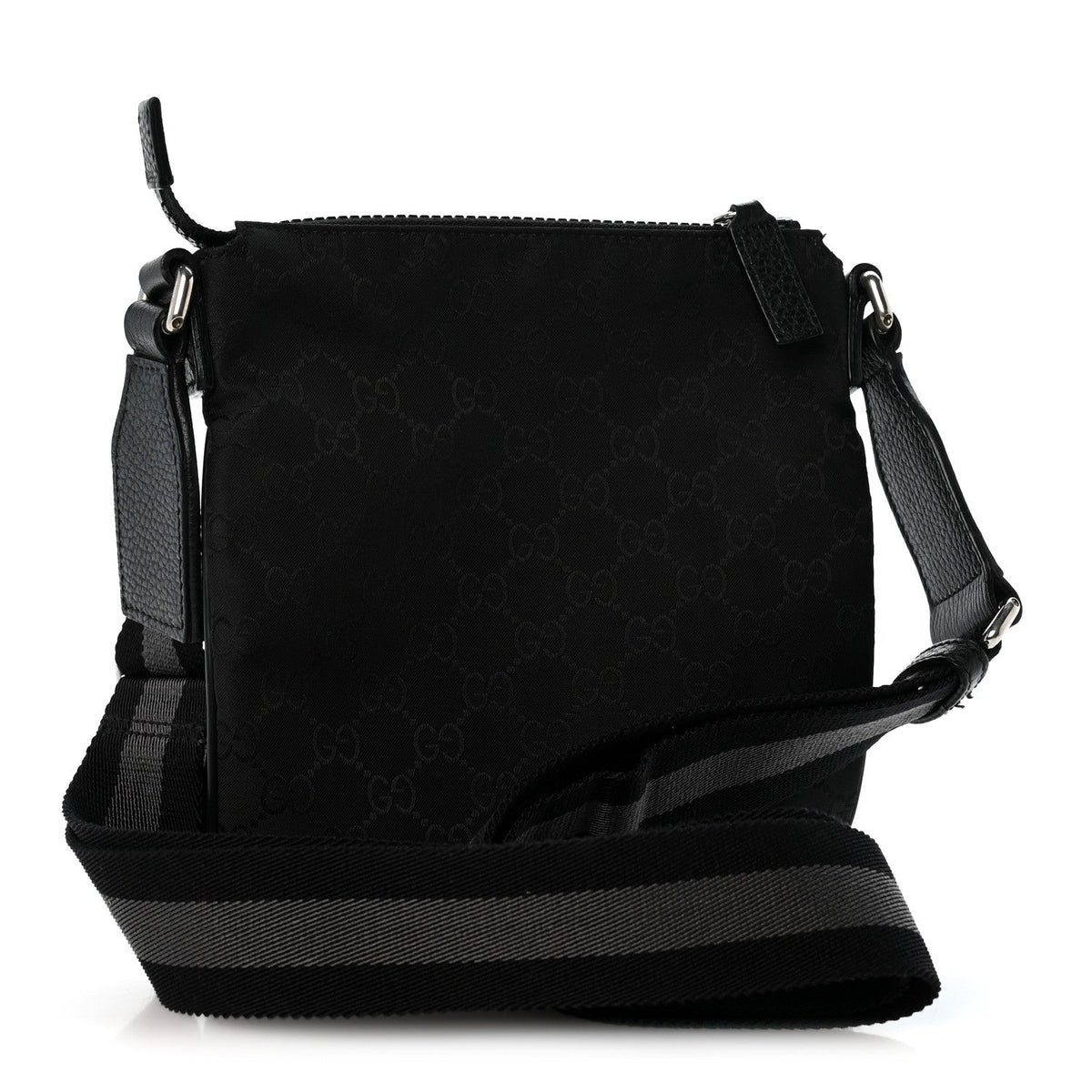 Mini Nylon Handbag - Black