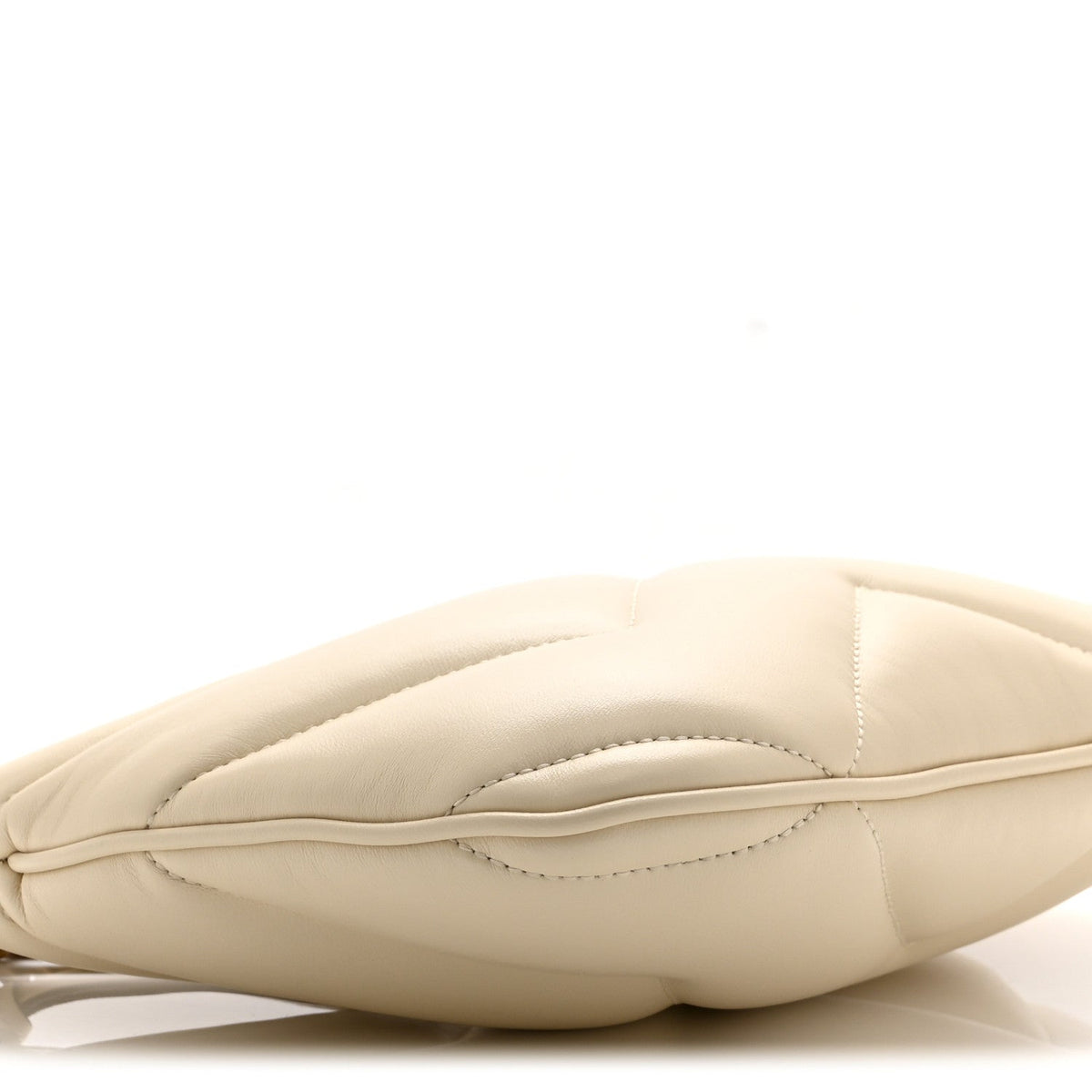 Calfskin Hobo Bag - White