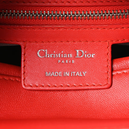 Medium Lambskin Handbag - Red